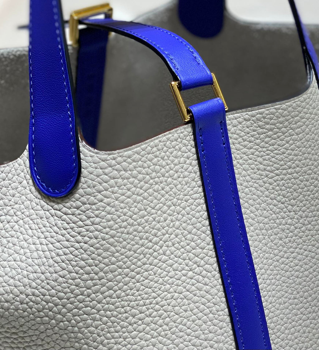 SERRURE PICOTIN 18 BLANC BLEU TOGO GHW