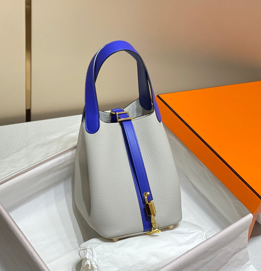 SERRURE PICOTIN 18 BLANC BLEU TOGO GHW