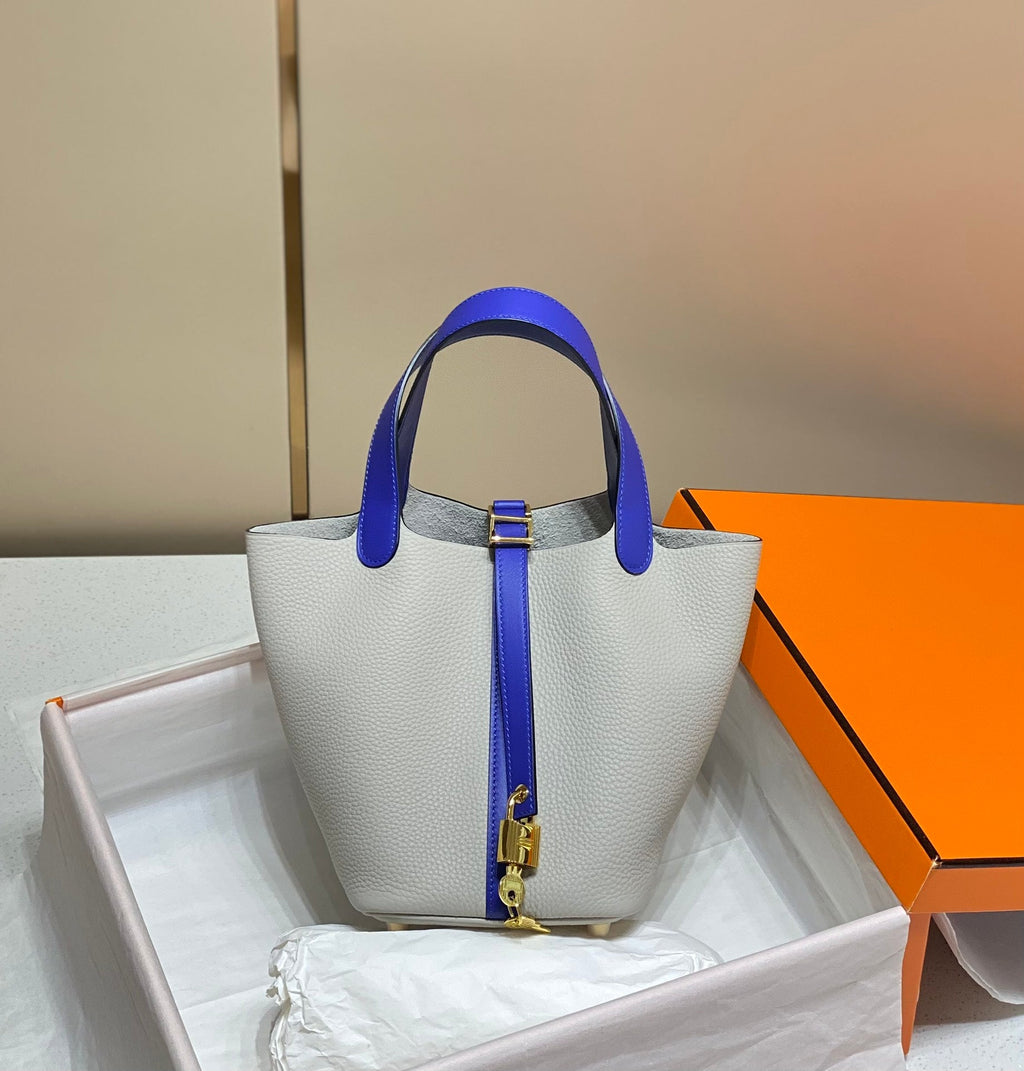SERRURE PICOTIN 18 BLANC BLEU TOGO GHW