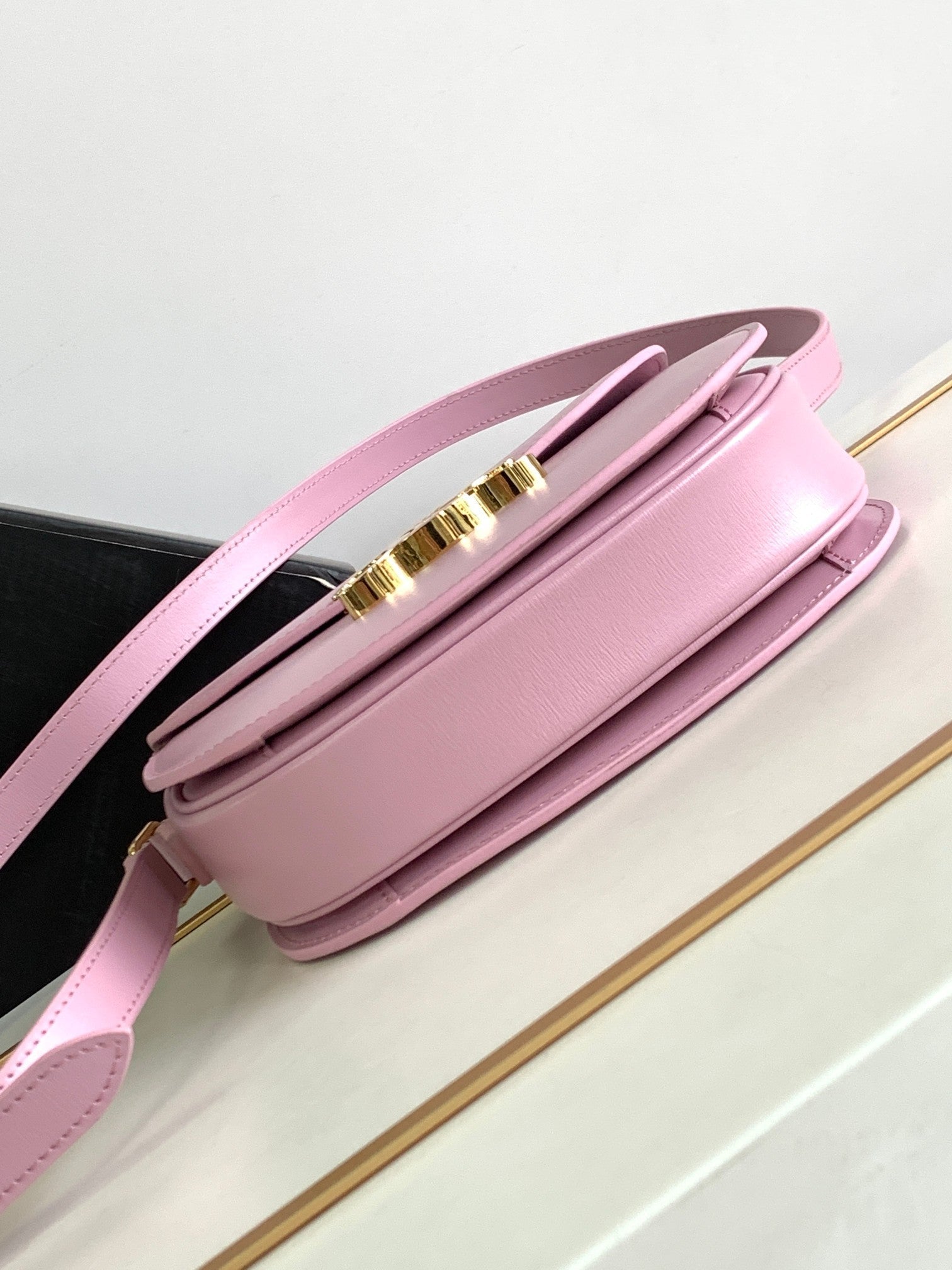 TEEN BESACE TRIOMPHE 18.5 CUIR DE VEAU ROSE