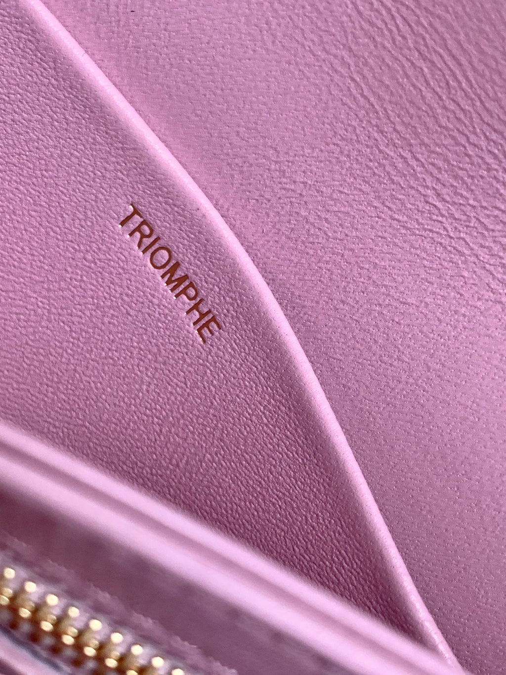 TEEN BESACE TRIOMPHE 18.5 CUIR DE VEAU ROSE