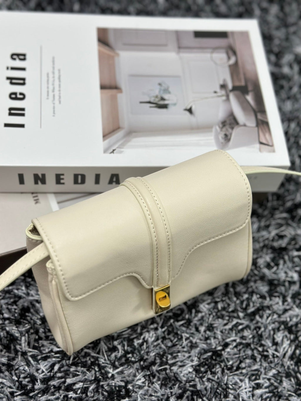 CLASSIQUE MINI 18 CUIR DE VEAU BLANC