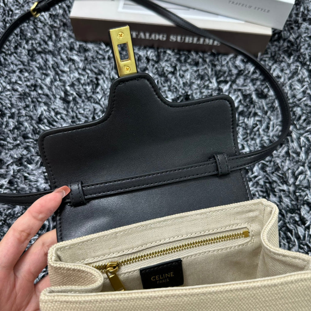 CLASSIC MINI 18 CUIR DE VEAU BLANC NOIR