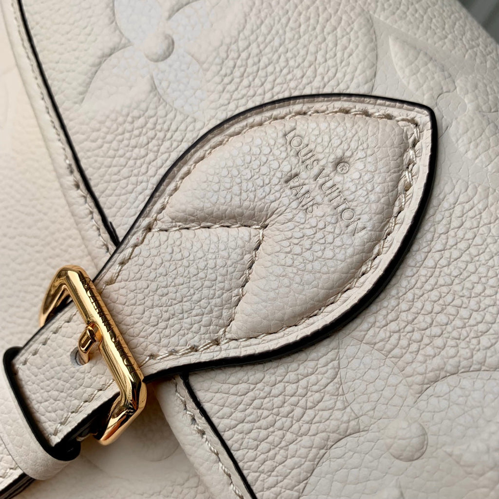 DIANE 24 CREAM MONOGRAM EMPREINTE LEATHER