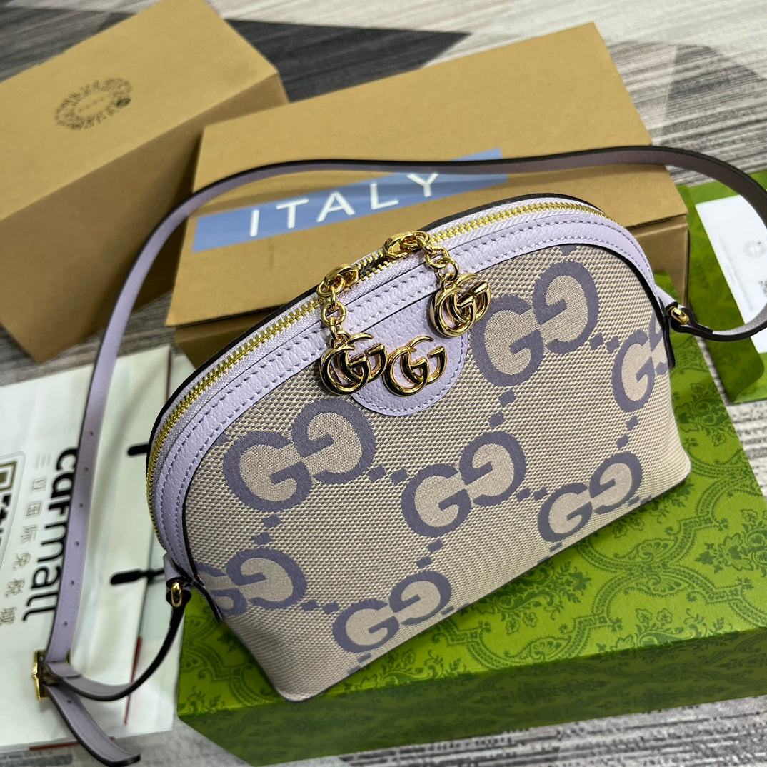 OPHIDIA GRANDE POCHETTE COSMETIQUE 24 CM TOILE MONOGRAMME BEIGE VIOLET