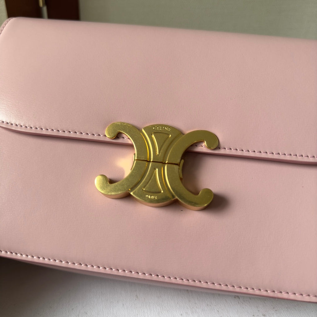 CLASSIQUE TRIOMPHE 22 VEAU ROSE QUINCAILLERIE OR