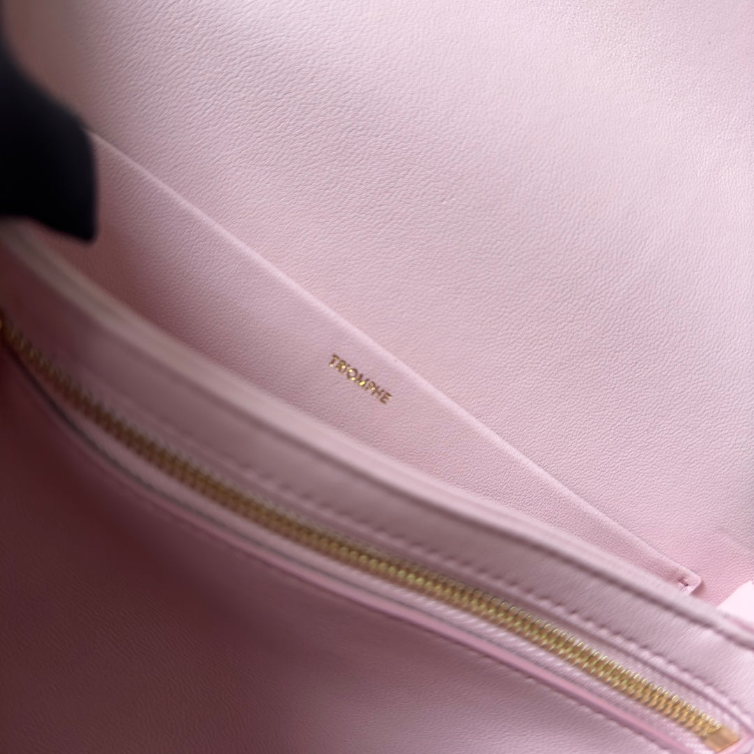 CLASSIQUE TRIOMPHE 22 VEAU ROSE QUINCAILLERIE OR