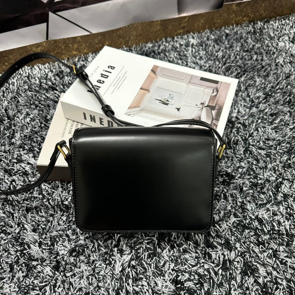 TRIPHOME TEEN 18 CUIR DE VACHE NOIR