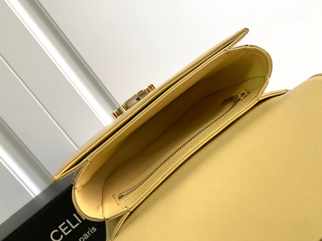 TEEN BESACE TRIOMPHE 18,5 CUIR DE VEAU LIME