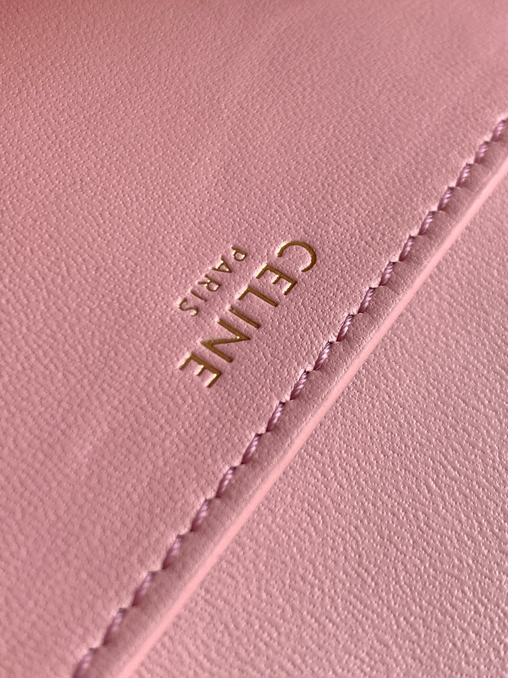 MINI POCHETTE TABOU 18 CUIR DE VEAU ROSE SAKURA