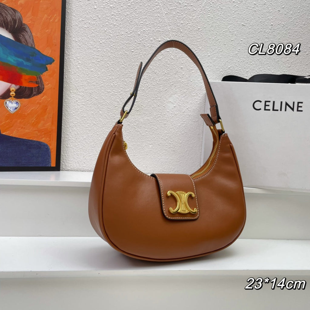 23 SAC EN CUIR DE VEAU MARRON TAN