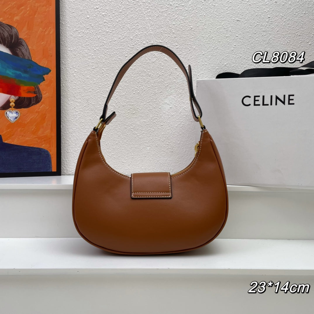 23 SAC EN CUIR DE VEAU MARRON TAN