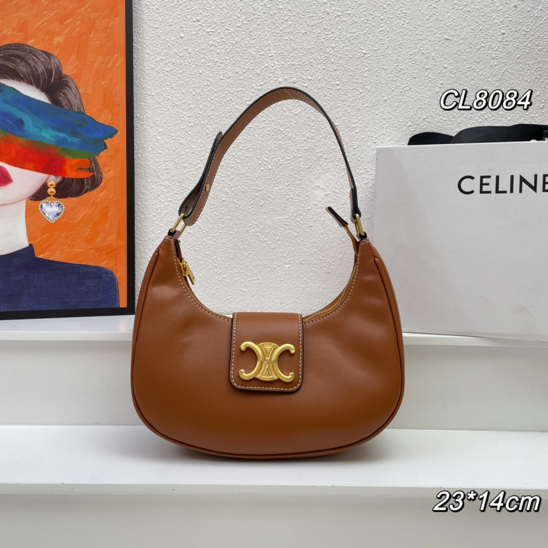 23 SAC EN CUIR DE VEAU MARRON TAN