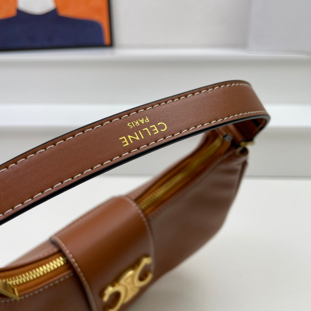 23 SAC EN CUIR DE VEAU MARRON TAN