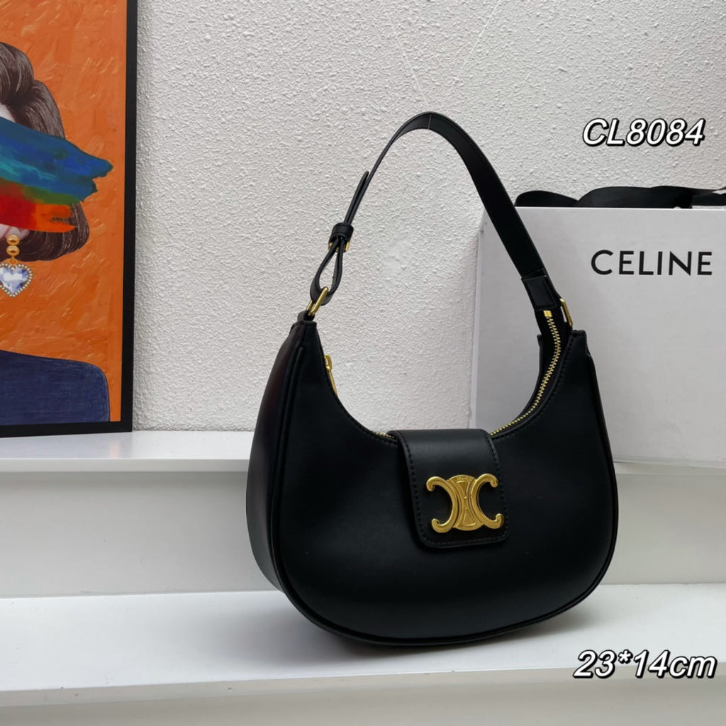 23 SAC EN CUIR DE VEAU NOIR