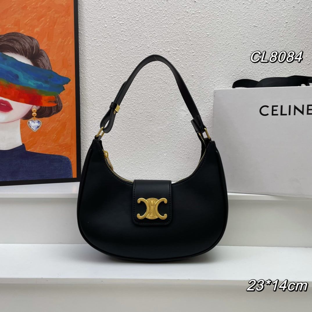 23 SAC EN CUIR DE VEAU NOIR