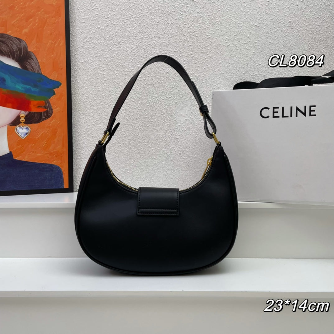 23 SAC EN CUIR DE VEAU NOIR