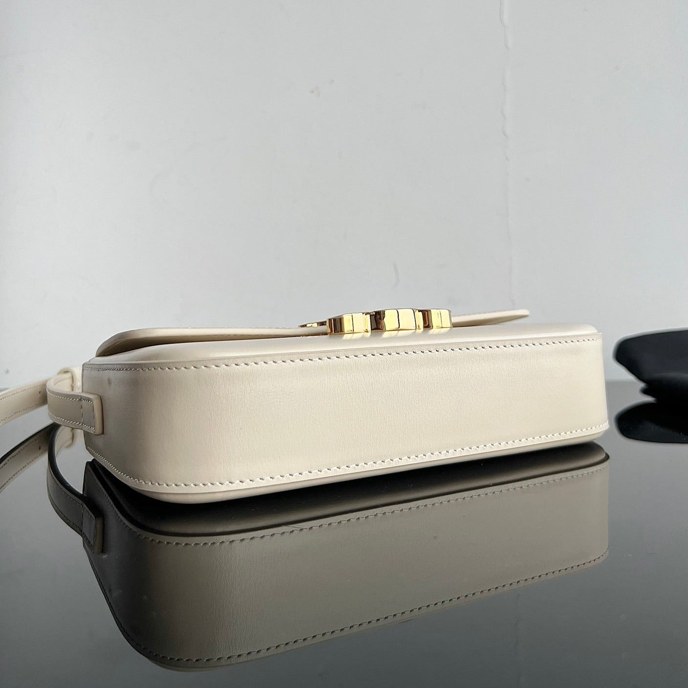 TRIOMPHE 20 CUIR DE VEAU BLANC CRÈME