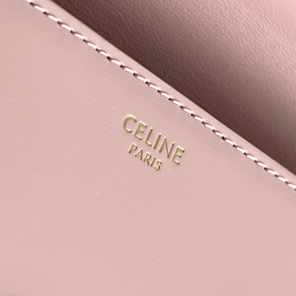 TRIOMPHE 20 CUIR DE VEAU ROSE PASTEL