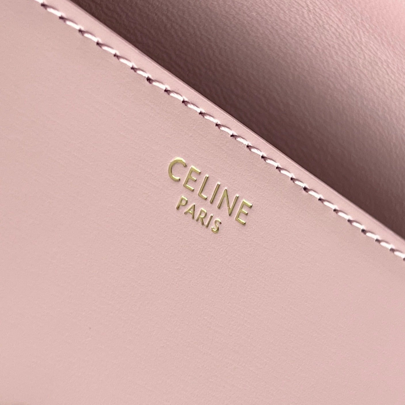TRIOMPHE 20 CUIR DE VEAU ROSE PASTEL