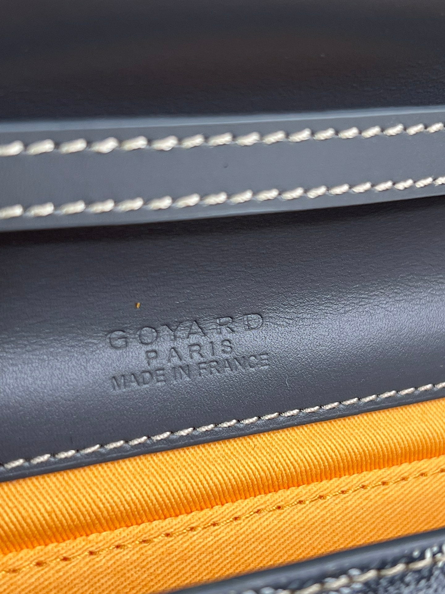 POCHETTE MONTE-CARLO PM 25 EN TOILE GOYARDINE GRIS