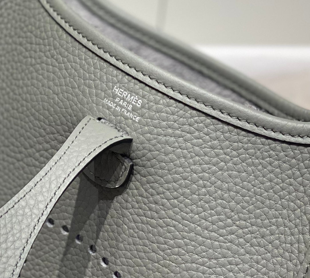 MINI EVELYNE 18CM GRIS FUMÉ TOGO QUINCAILLERIE ARGENTÉE
