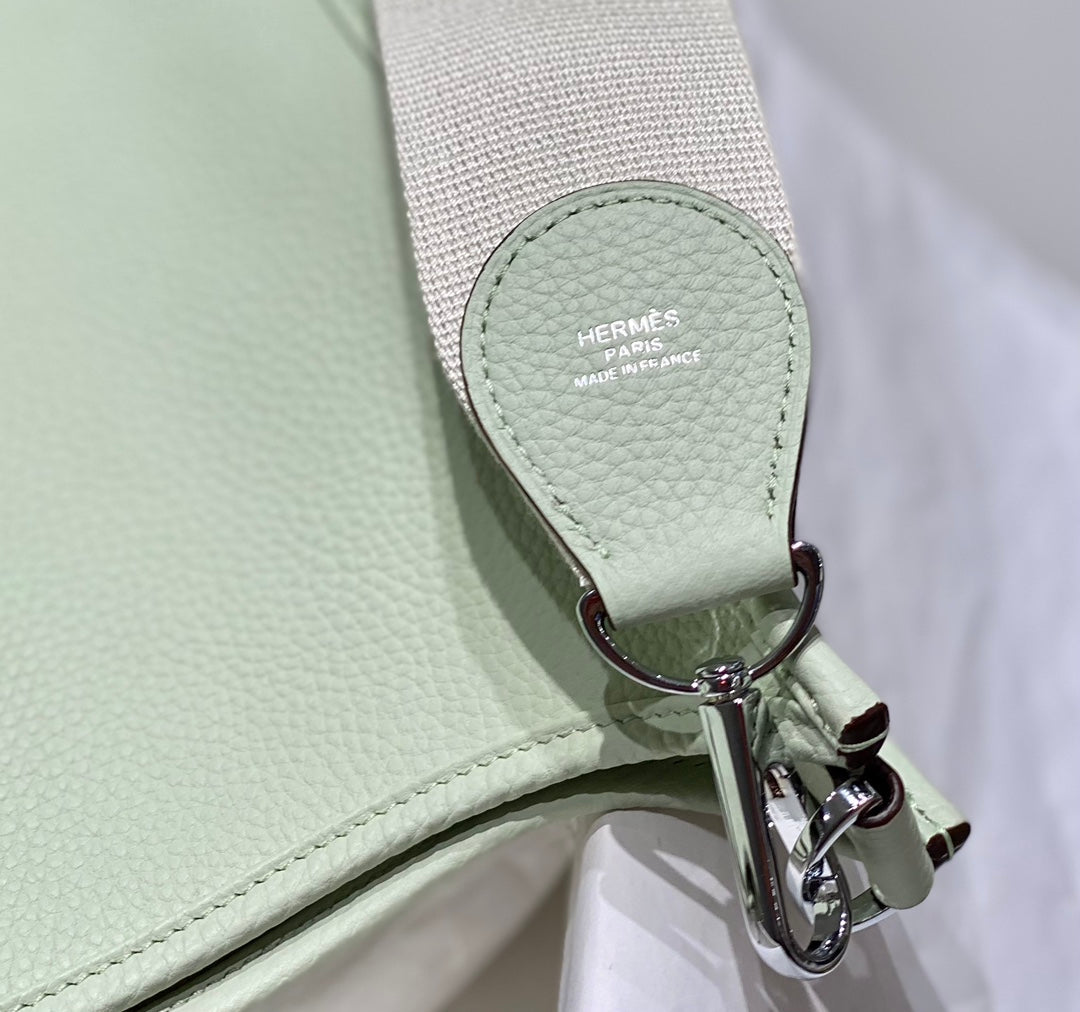 EVELYNE 29CM VERT GLACIAL TOGO QUINCAILLERIE ARGENTÉE