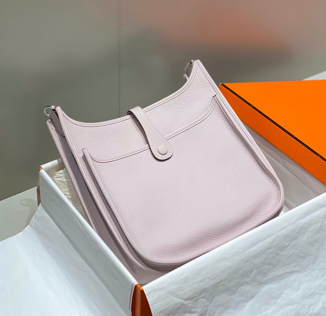EVELYNE 29CM ROSE CLAIR TOGO QUINCAILLERIE ARGENTÉE