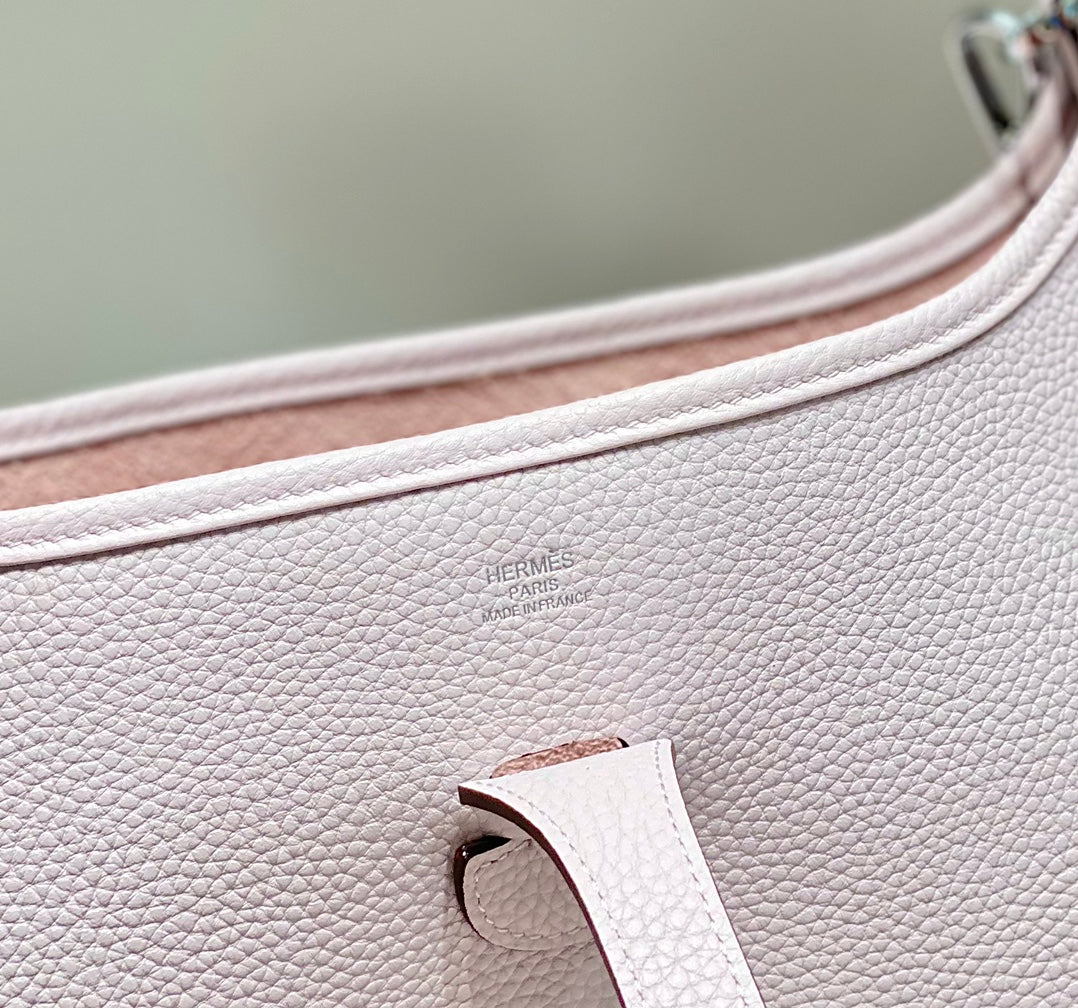 EVELYNE 29CM ROSE CLAIR TOGO QUINCAILLERIE ARGENTÉE