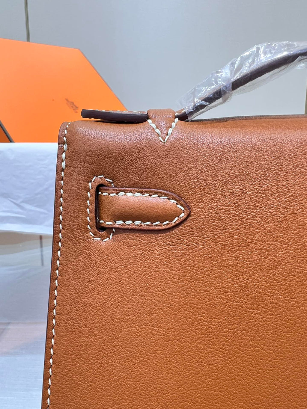 POCHETTE HM KELLY 22CM DORÉ SWIFT QUINCAILLERIE DORÉ