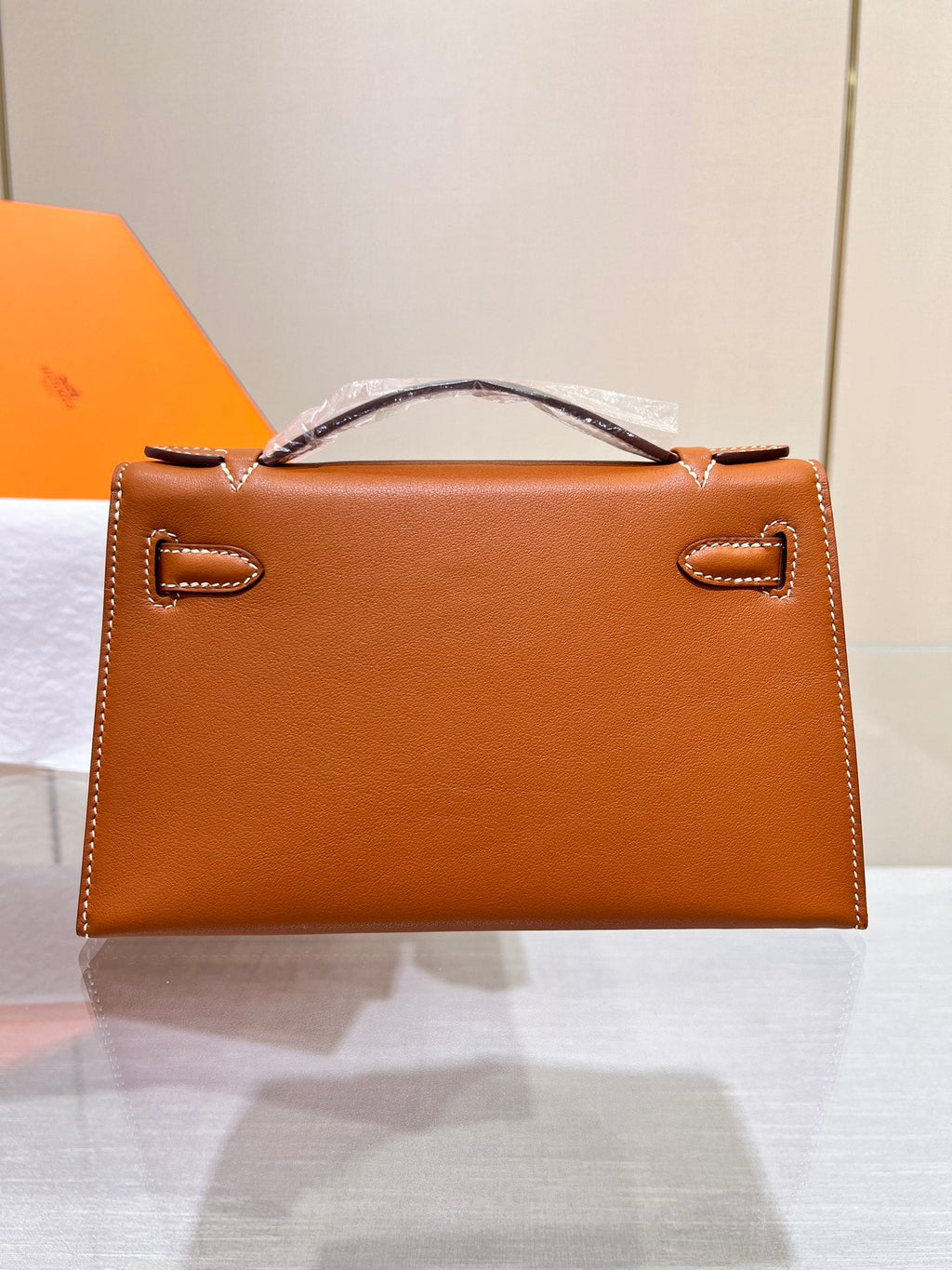 POCHETTE HM KELLY 22CM DORÉ SWIFT QUINCAILLERIE DORÉ