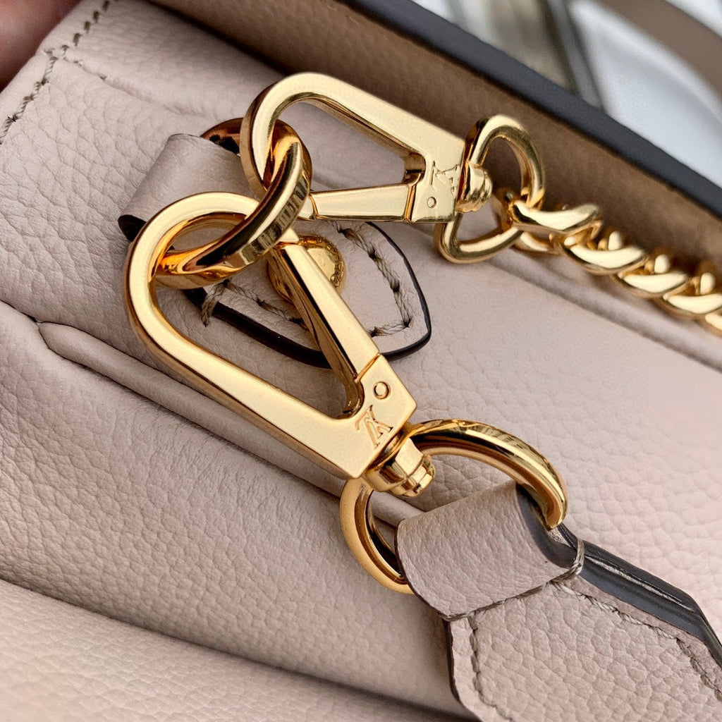 OXFORD 22 IN BEIGE LAMBSKIN GOLD HARDWARE
