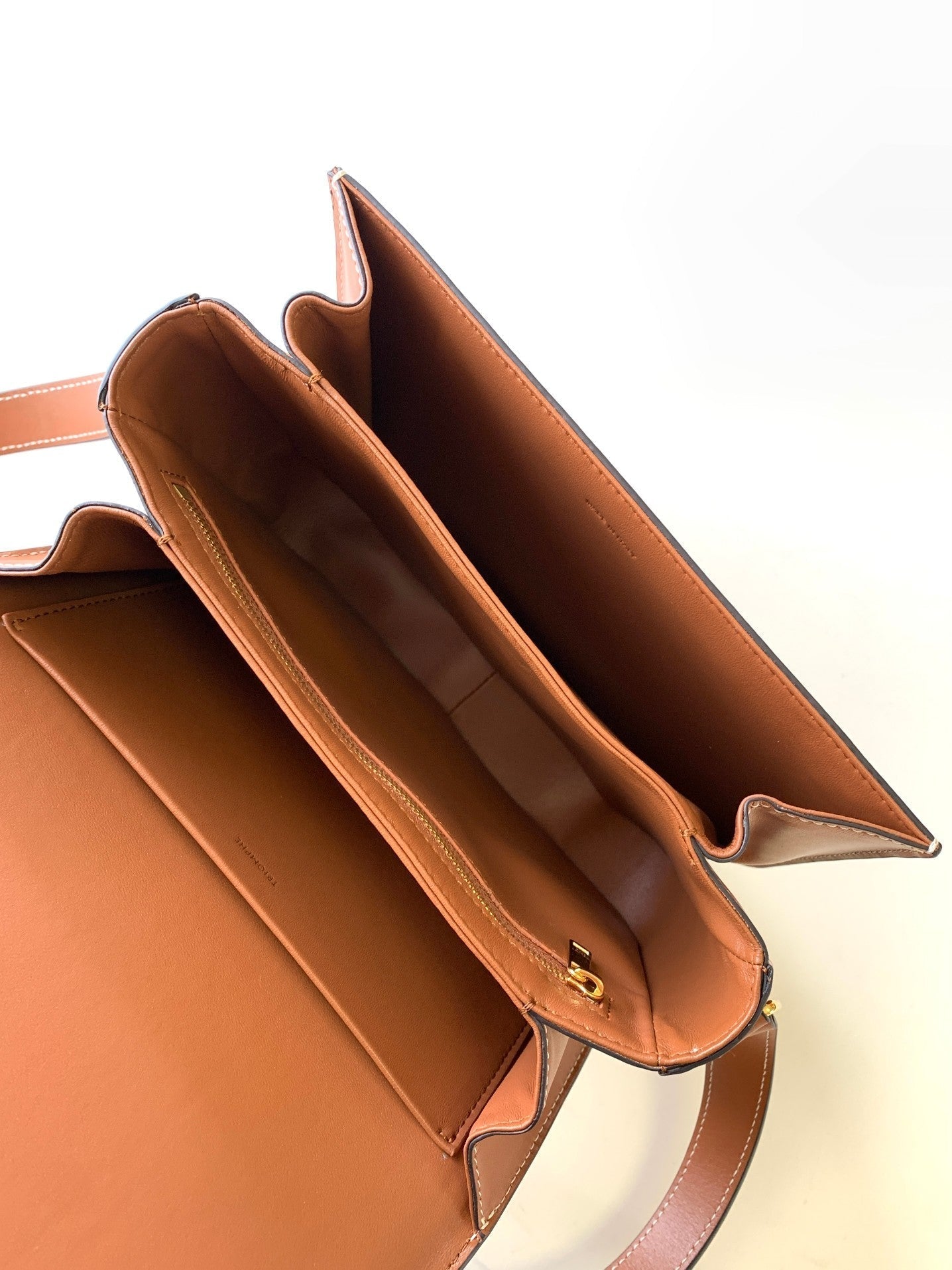 CLASSIQUE TRIOMPHE 22CM TEXTILE ET CUIR DE VEAU