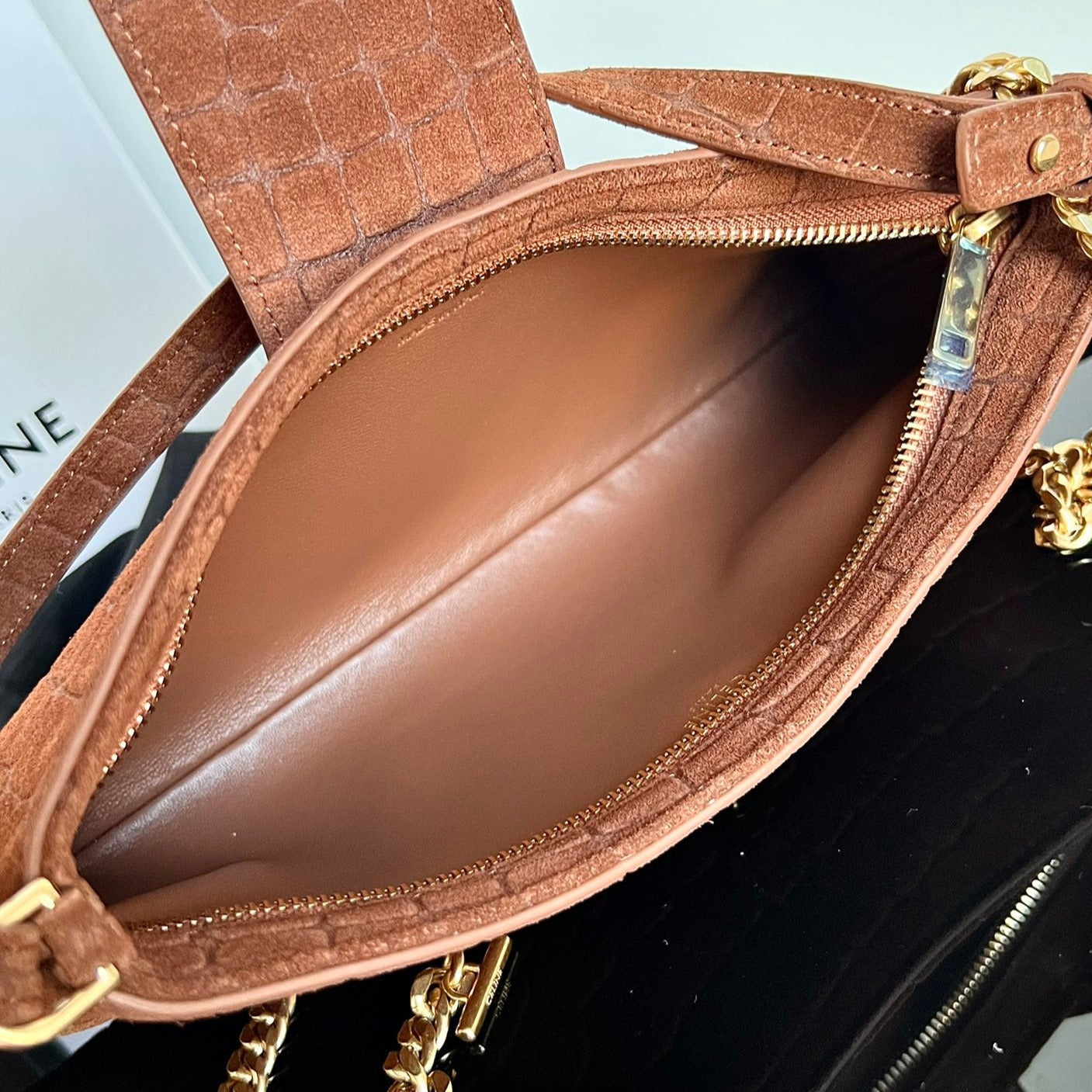 SAC WILTERN TRIOMPHE 31 CUIR MARRON SIENNA ORIGINAL