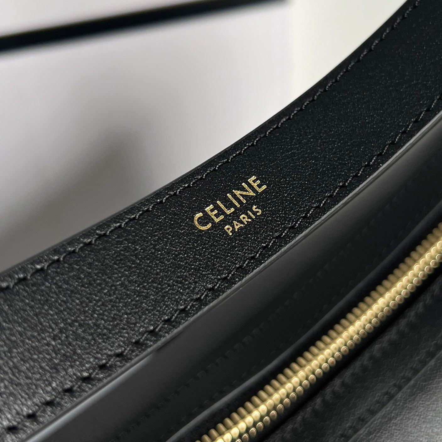 TRIOMPHE 31 CUIR DE VEAU NOIR