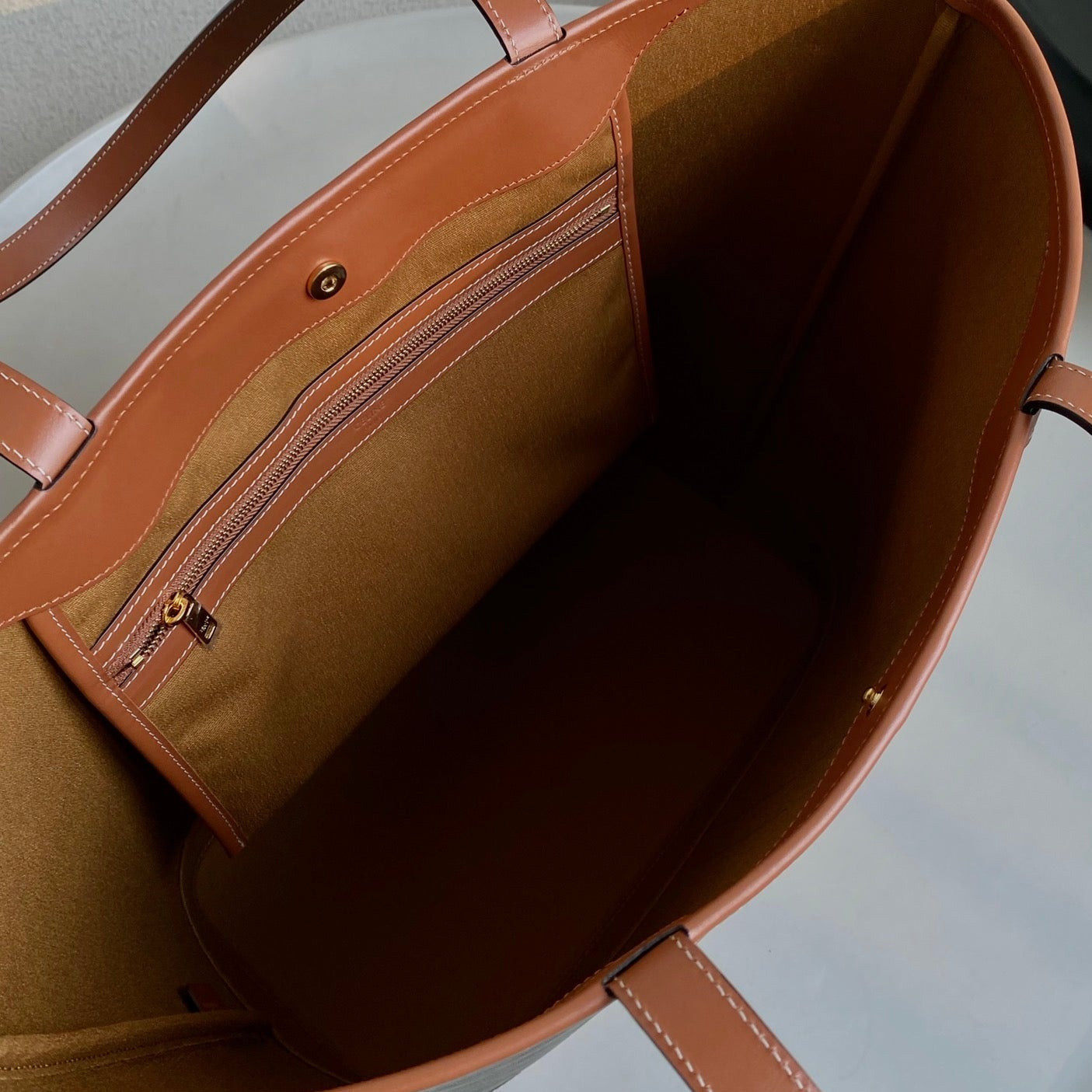 TRIOMPHE 31 CUIR DE VEAU TAN