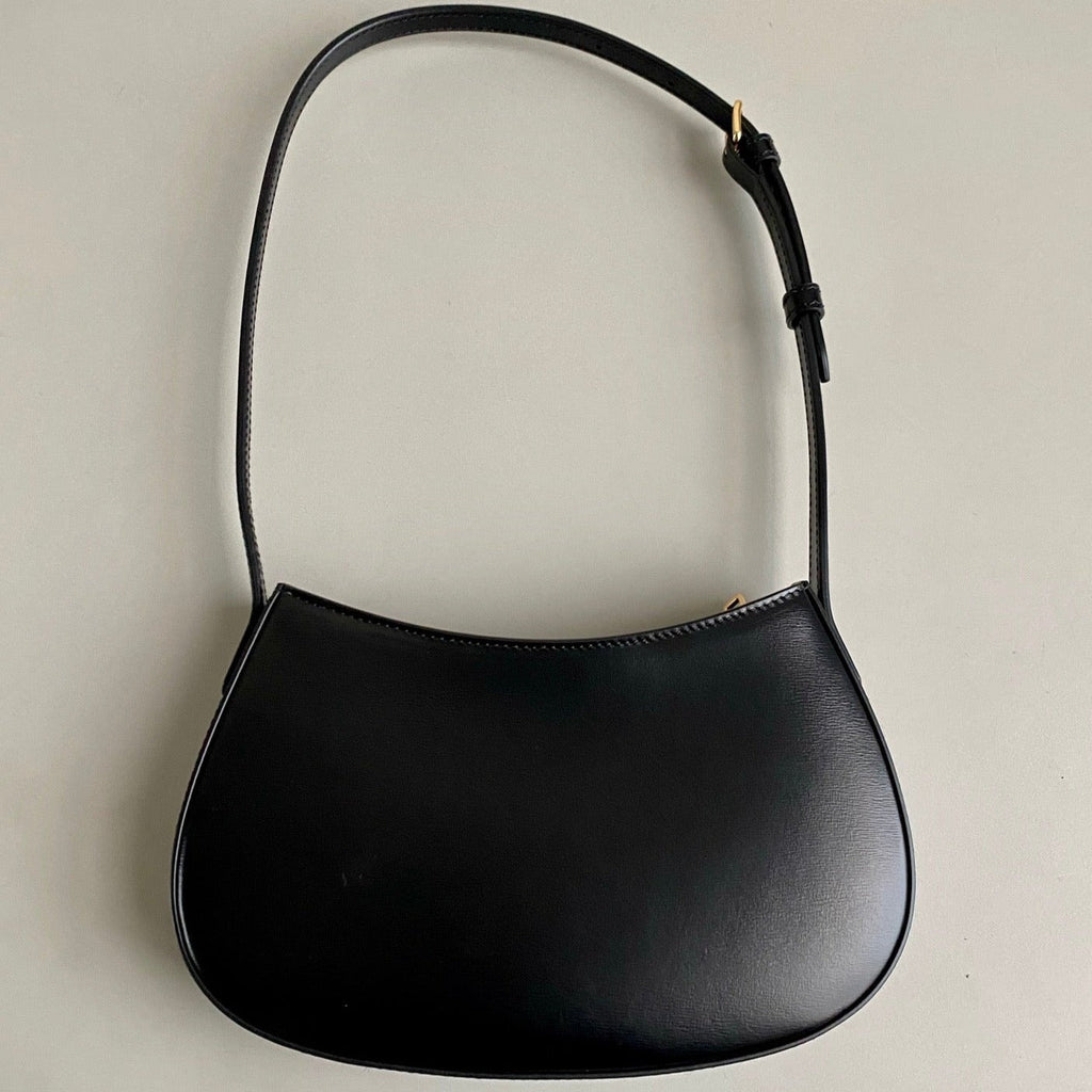 TRIOMPHE 22 CUIR DE VEAU NOIR