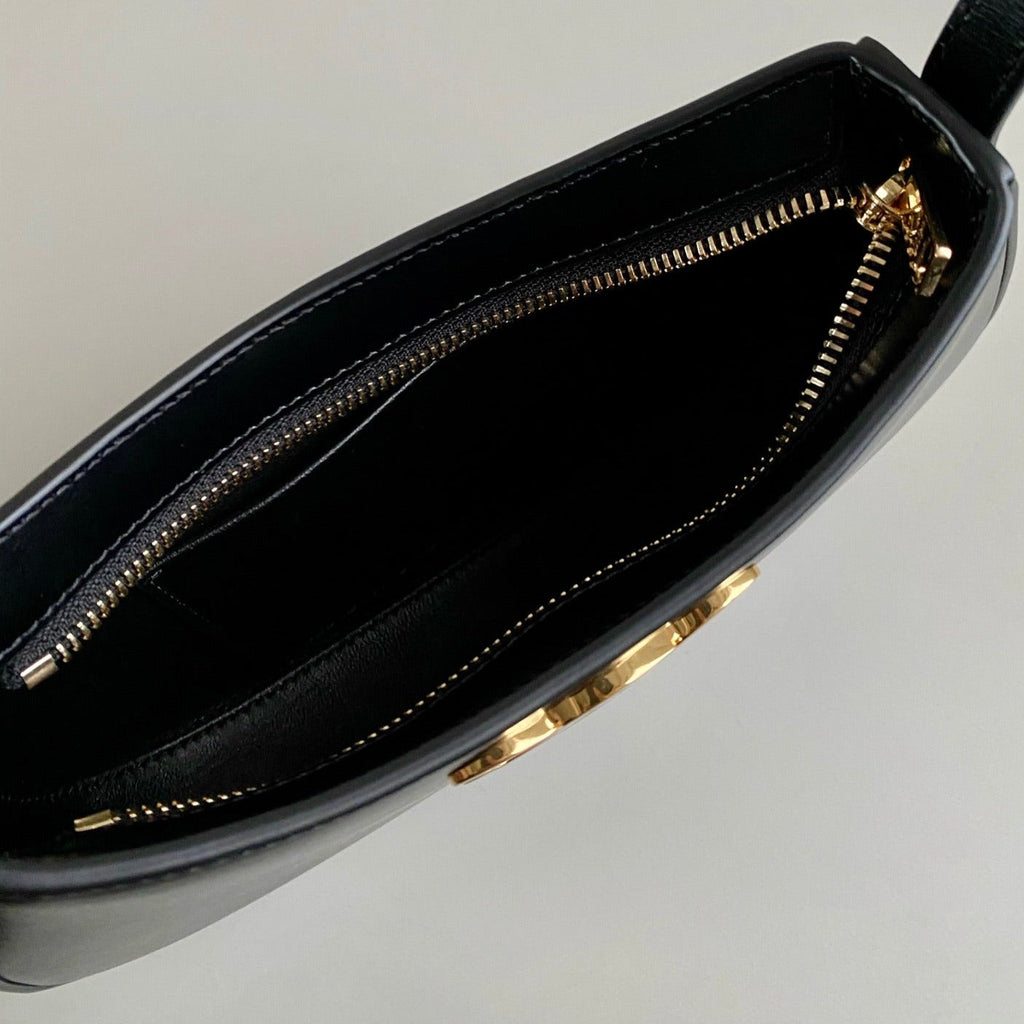 TRIOMPHE 22 CUIR DE VEAU NOIR