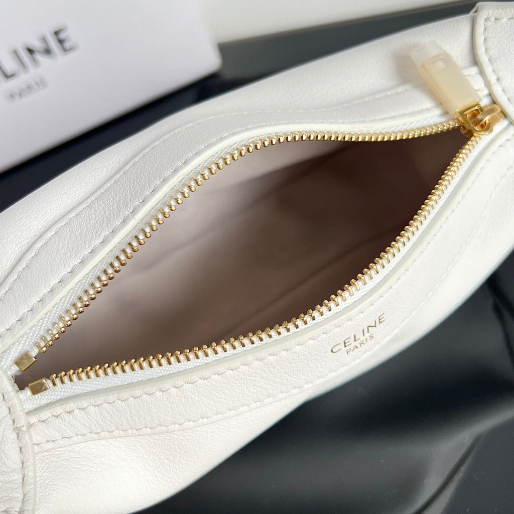 MINI SAC À MAIN EN CUIR DE VEAU SOFT 19 BLANC