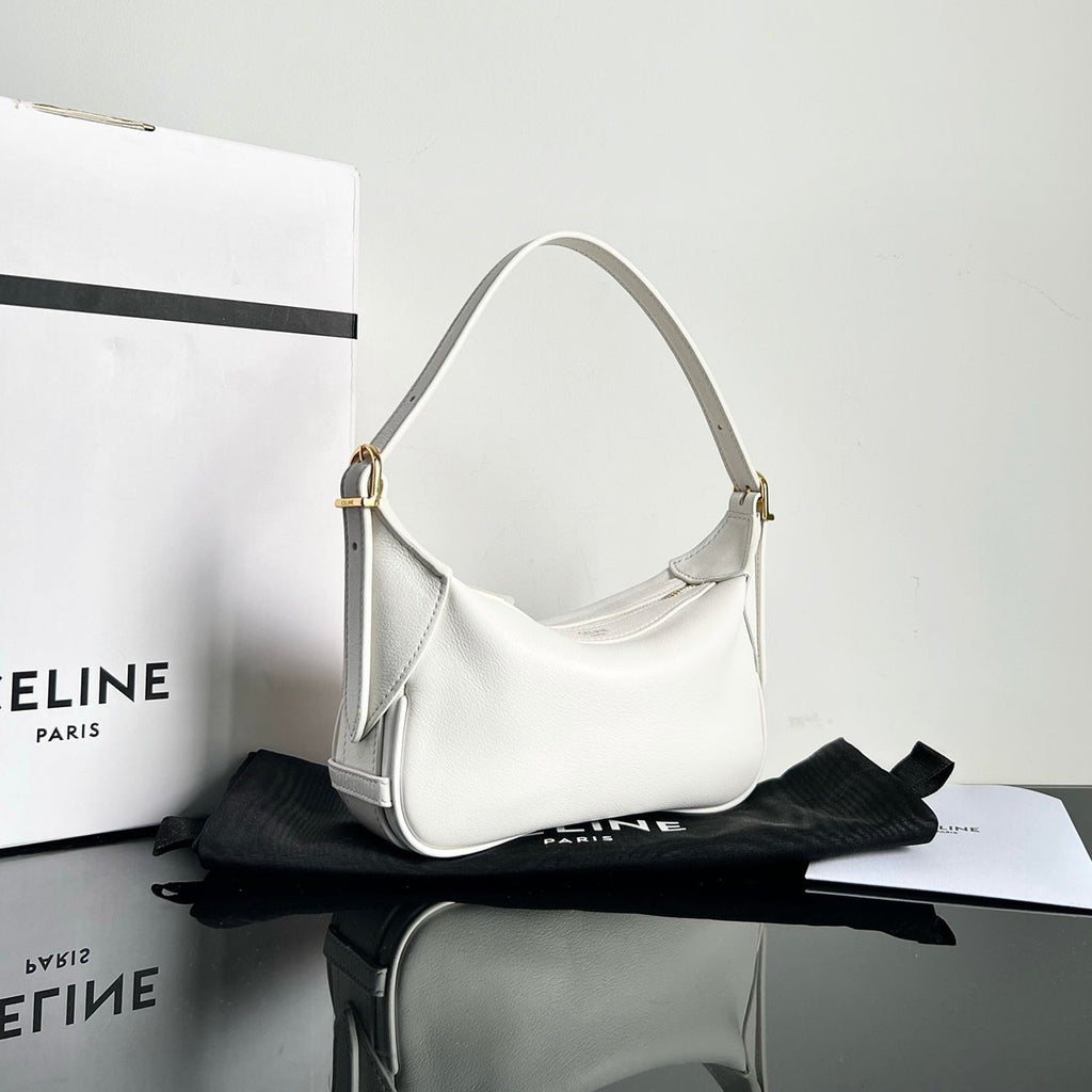 MINI SAC À MAIN EN CUIR DE VEAU SOFT 19 BLANC