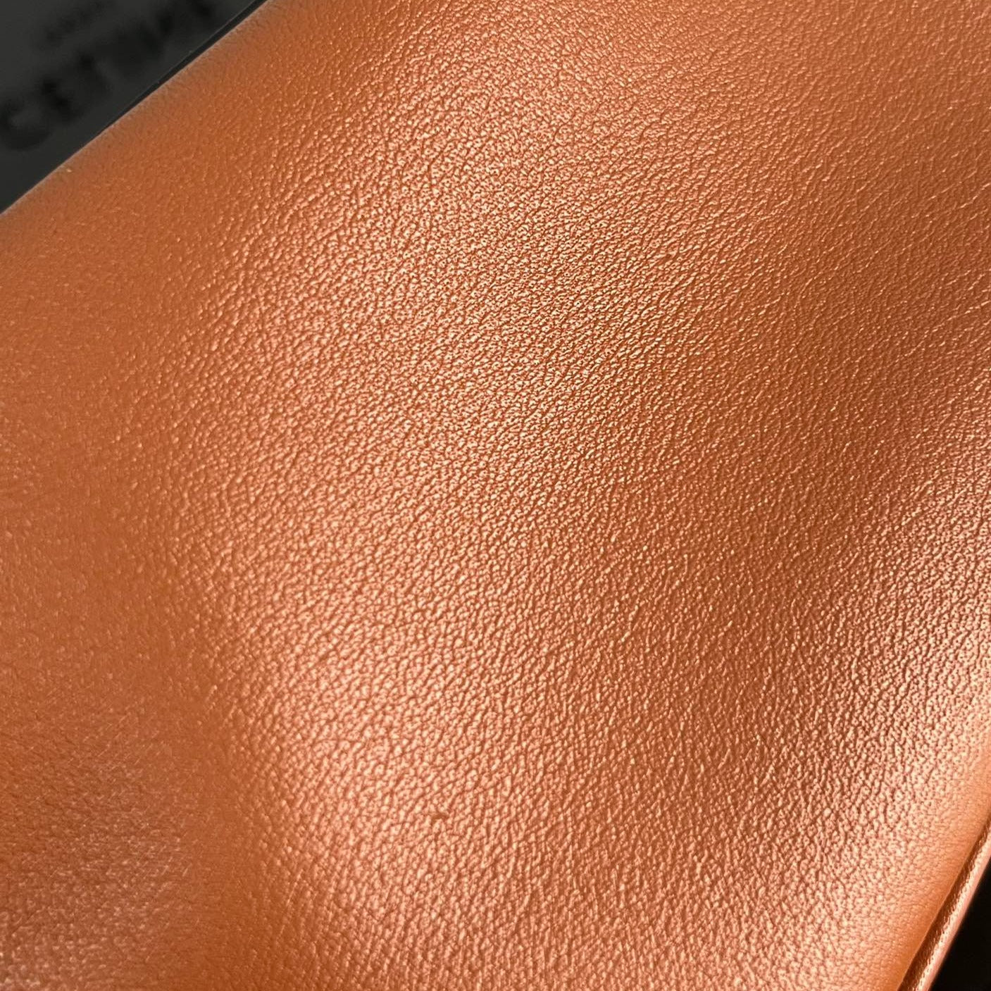 MINI SAC À MAIN EN CUIR DE VEAU SOFT 19 TAN