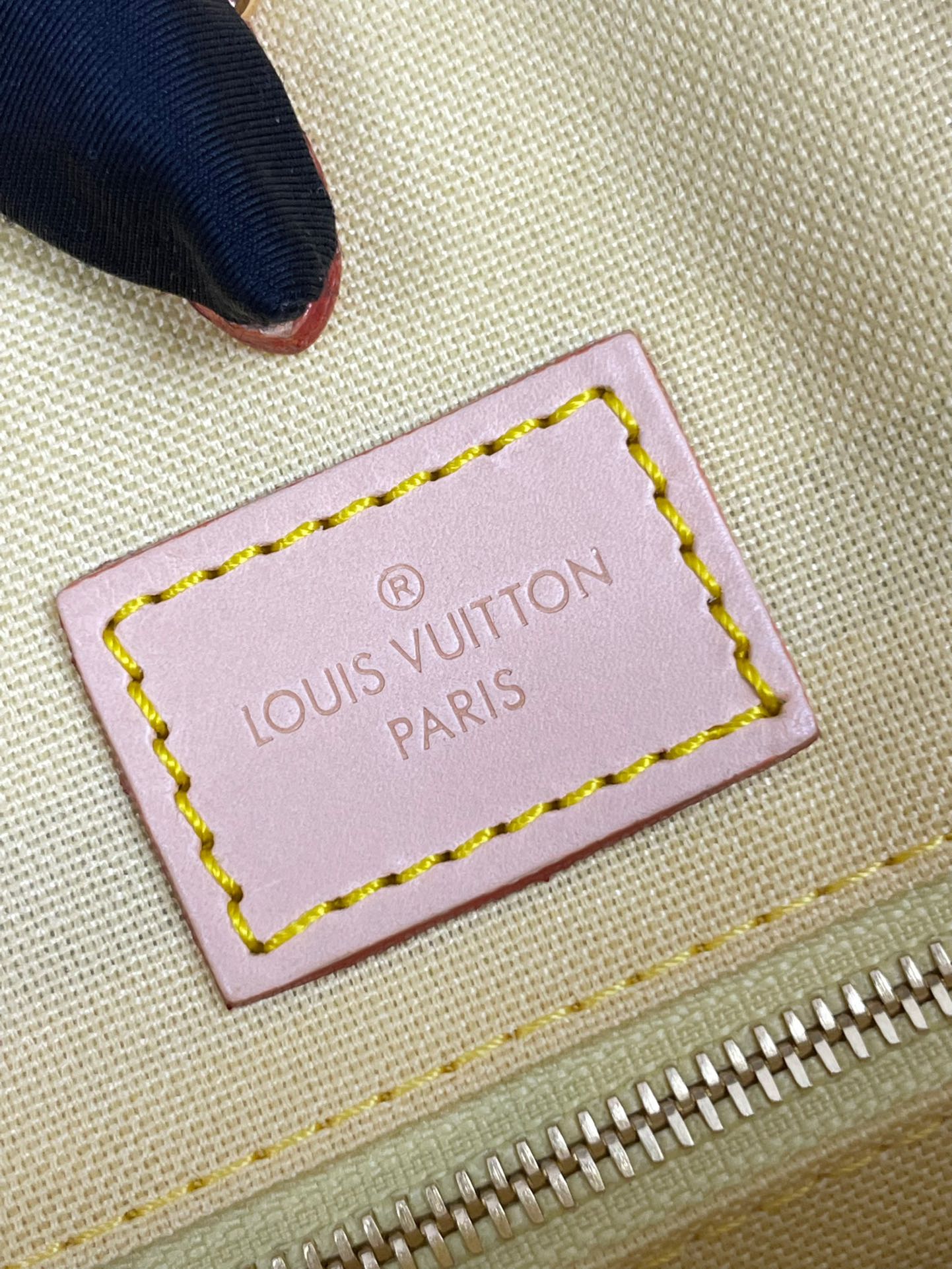 ONTHEGO 35 EN TOILE GÉANTE DAMIER PÊCHE