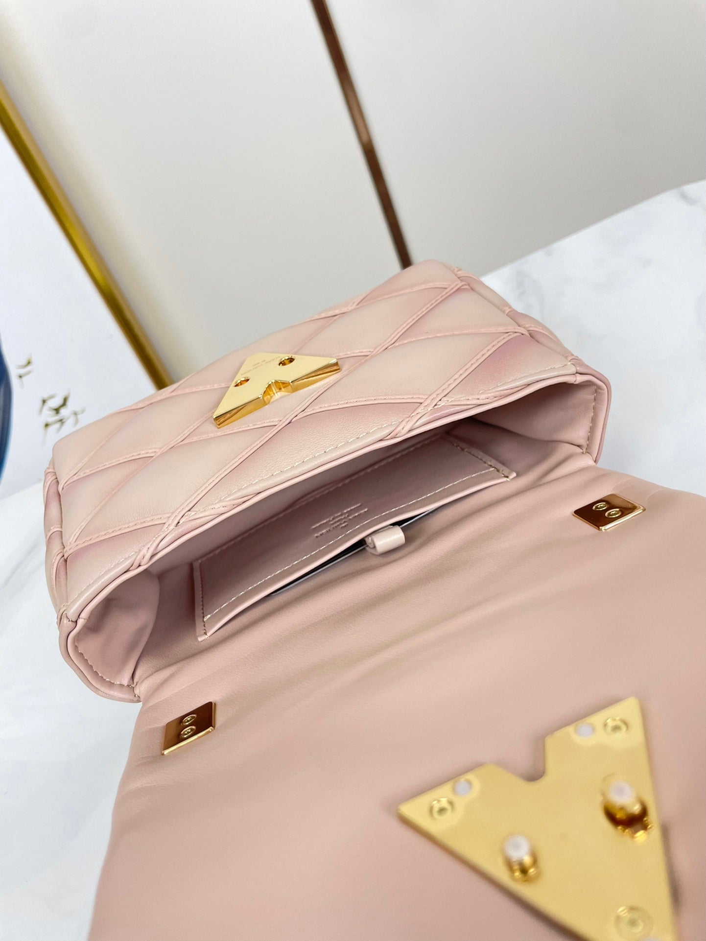 PICO GO-14 MALLETAGE 15CM PEAU D'AGNEAU ROSE 