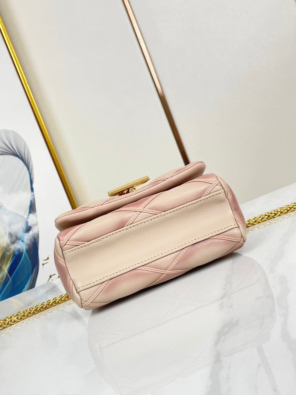 PICO GO-14 MALLETAGE 15CM PINK LAMBSKIN