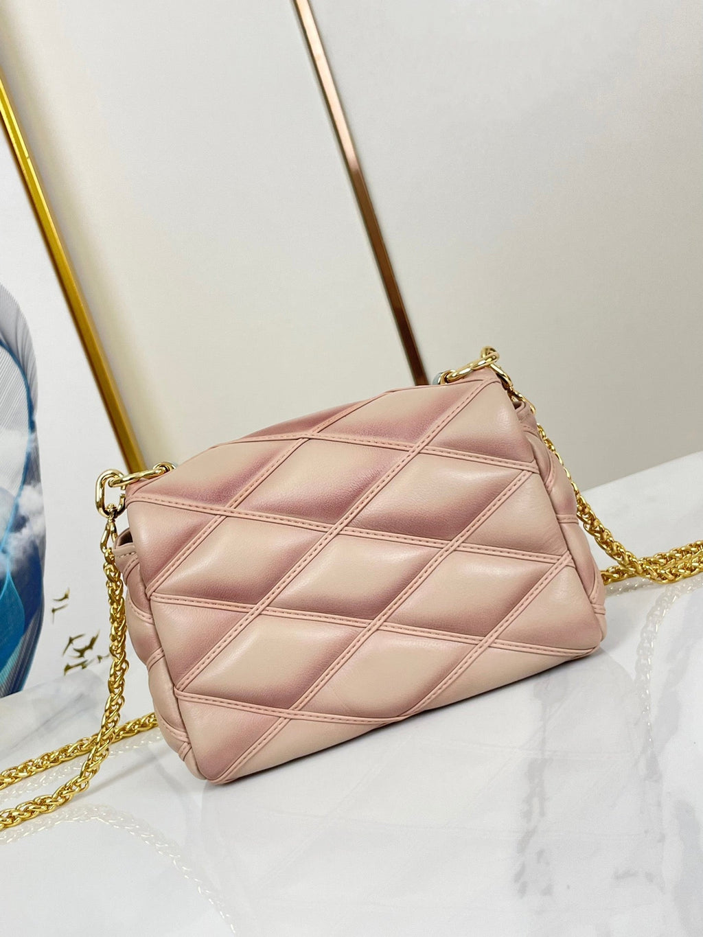 PICO GO-14 MALLETAGE 15CM PINK LAMBSKIN
