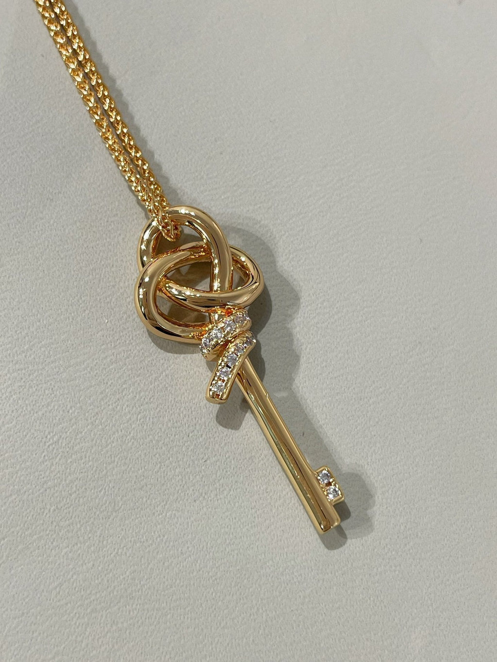 TIFFAN KEY WOVEN NECKLACE