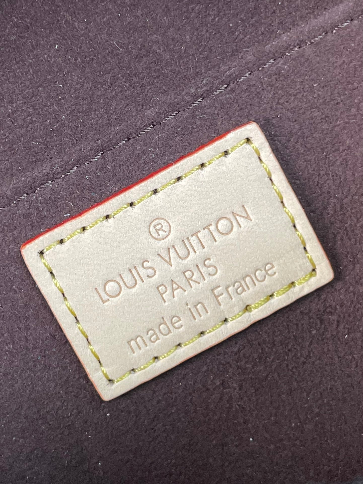 JUSTE AU CAS OÙ 14 EN TOILE MONOGRAMME MARRON QUINCAILLERIE DORÉ
