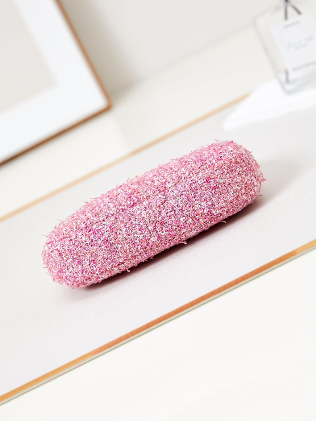 19 SAC HOBO 20CM TWEED ROSE