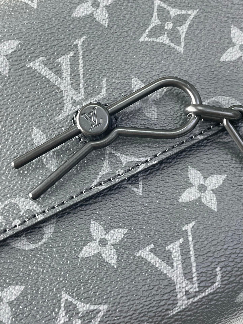 STEAMER 24 EN TOILE ECLIPSE MONOGRAMME NOIRE