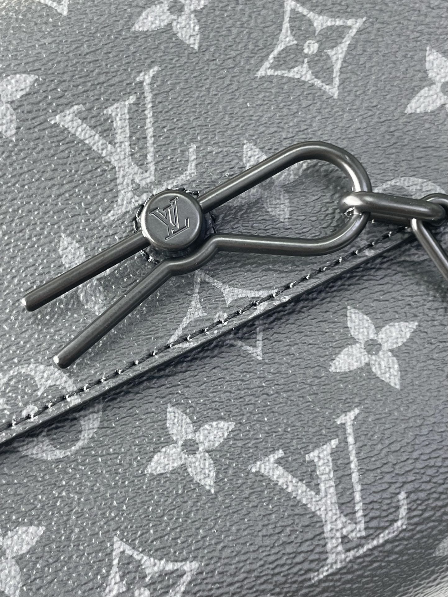 STEAMER 24 EN TOILE ECLIPSE MONOGRAMME NOIRE